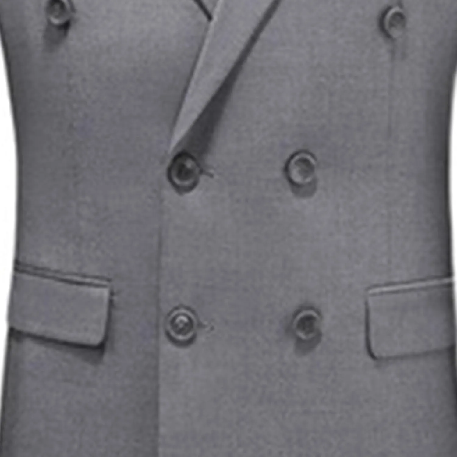 Men's Casual Business 2 Piece Suit Sets Slim Fit Double Breasted Blazer Jacket Pants Set Wedding Prom Tuxedo Suits