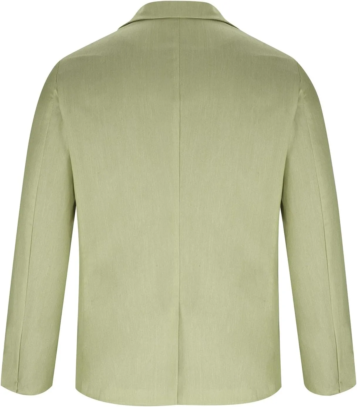 Mens Casual Sport Coat Blazer One Buttons Solid Color Lightweight Loose Formal V Neck Business Jackets With Pocket