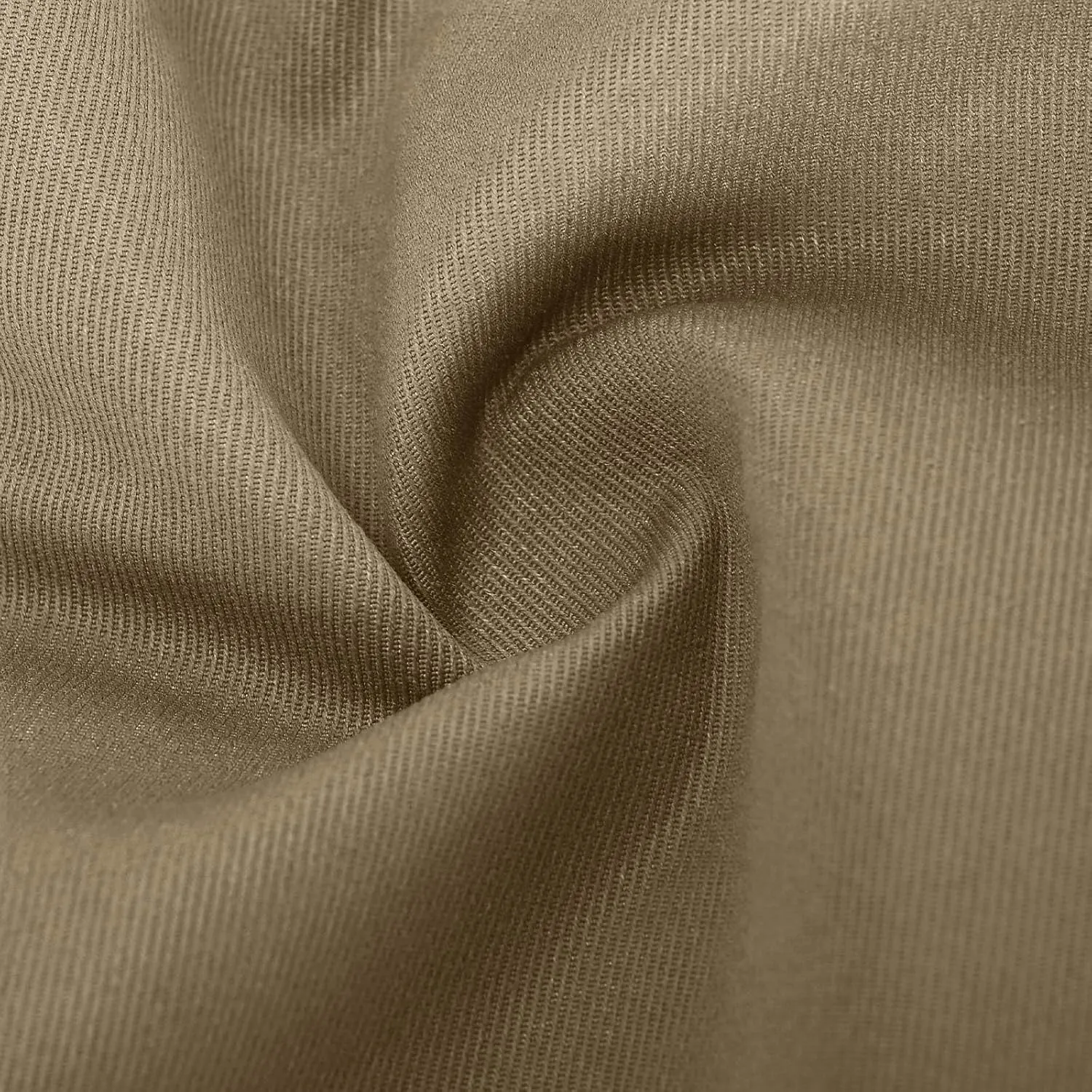 Mens Chinos Pants Elastic Waist Drawstring Twill Durable Cargo Pants Stylish Slim Fit Cinch Bottom Tapered Trousers