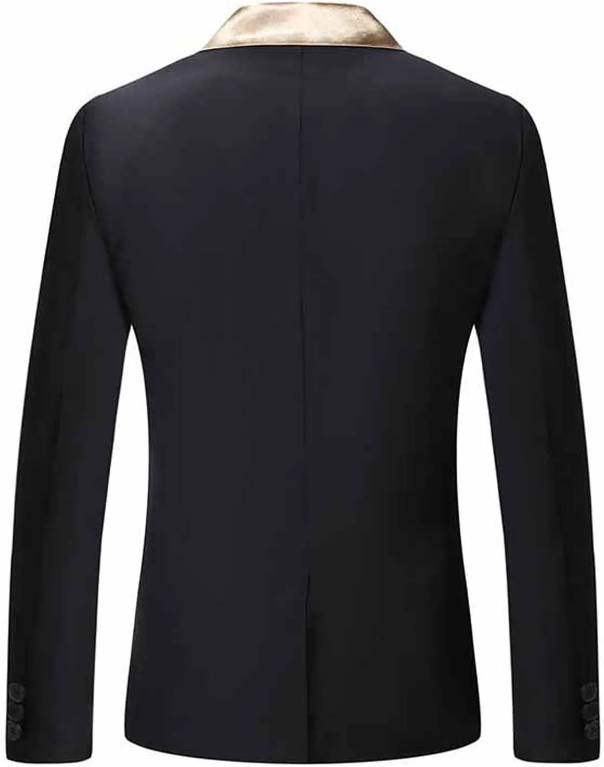 Mens Corduroy Blazers Slim Fit Business Notched Lapel Casual Men Sport Coat One Button Lightweight Suit Jacket