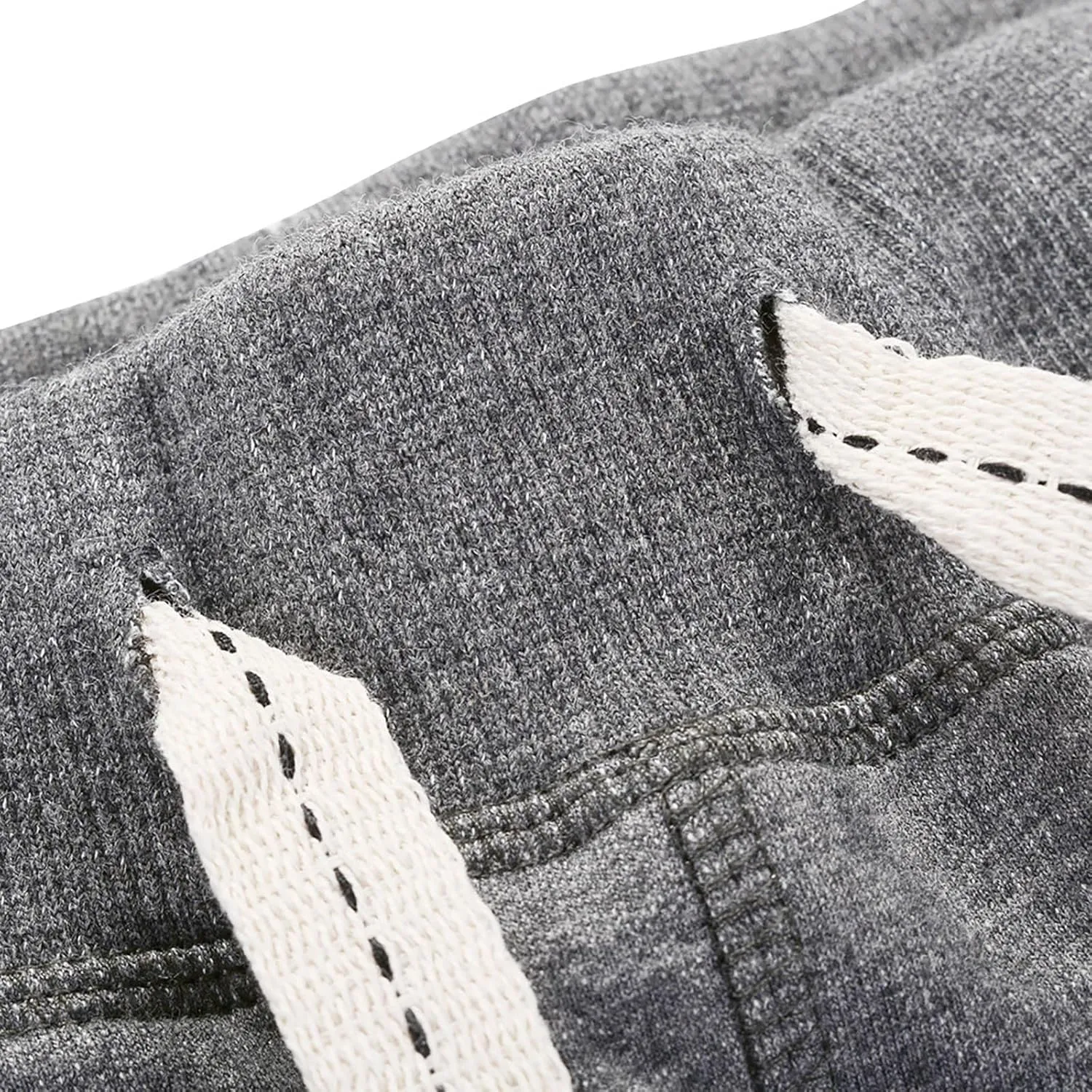 Men's Cotton Casual Shorts Drawstring Lounge Shorts Summer Beach Shorts Loose Fit SweatShorts with Elastic Waist