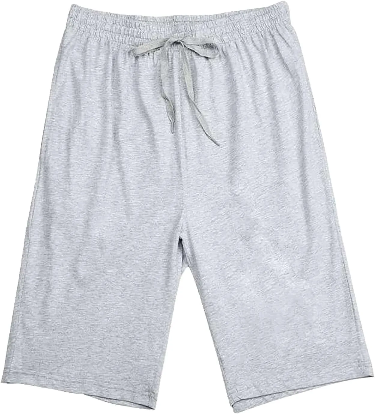 Men's Lounge Shorts Drawstring Elastic Waist Summer Beach Shorts Loose Comfy Lightweight Casual Stretch Sports Shorts