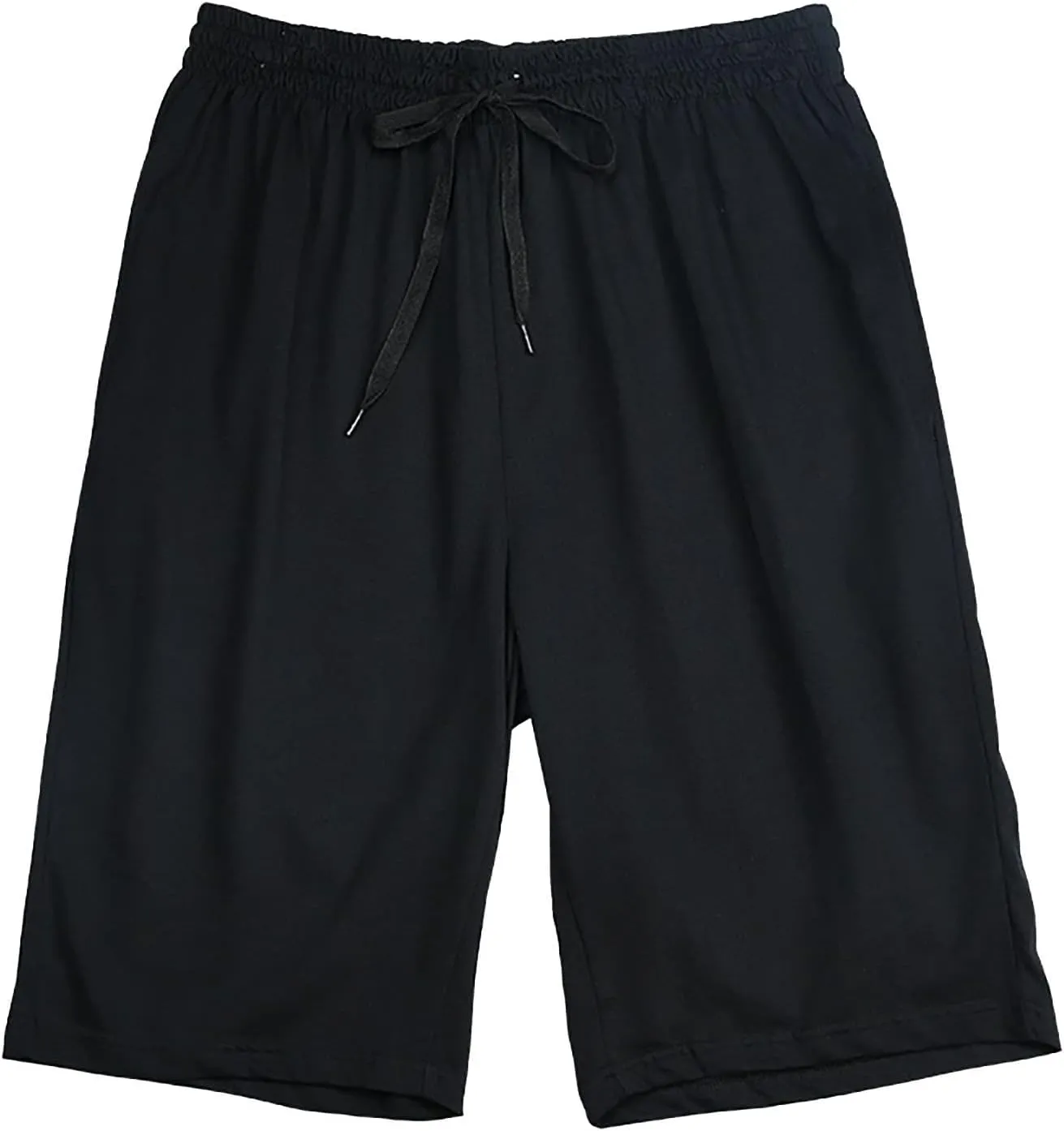 Men's Lounge Shorts Drawstring Elastic Waist Summer Beach Shorts Loose Comfy Lightweight Casual Stretch Sports Shorts