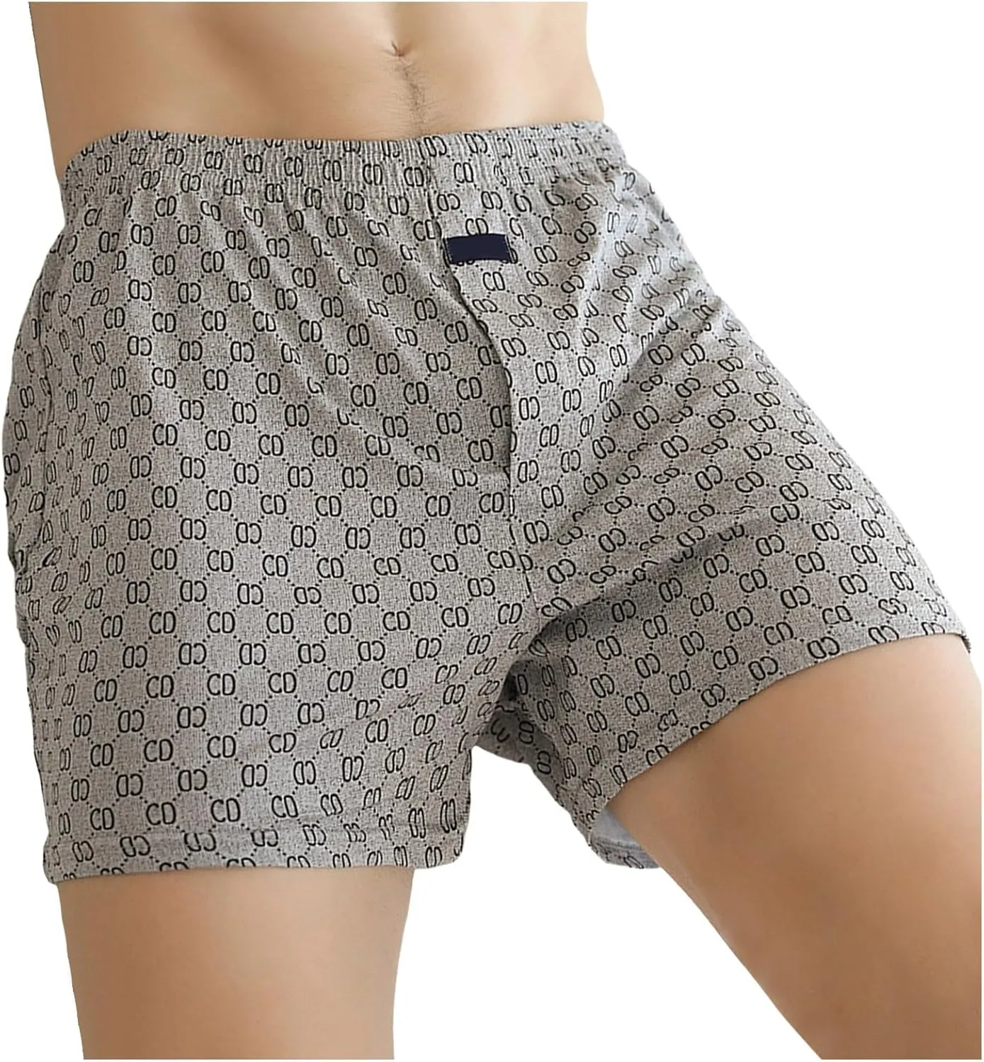 Mens Pajama Shorts Striped Plaid Sleepwear Lounge Bottoms Trunk Underwear