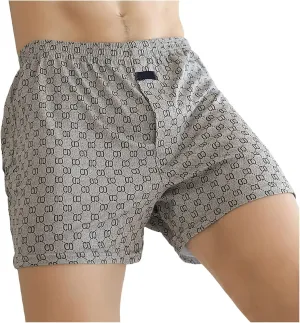 Mens Pajama Shorts Striped Plaid Sleepwear Lounge Bottoms Trunk Underwear
