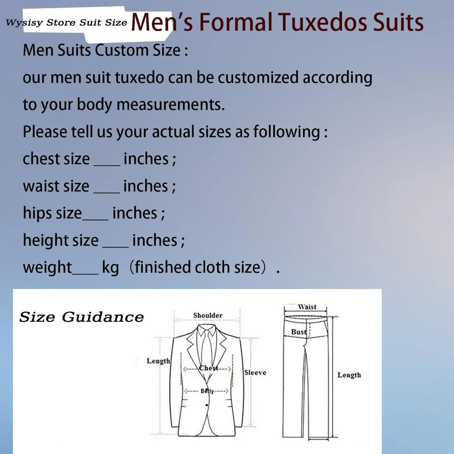 Men's Suit 3 Pieces Slim Fit One Button Blazer Tuxedos Wedding Suits for Men Double Breasted Vest Formal Suits
