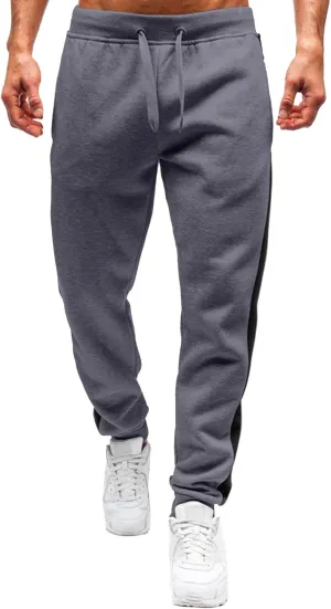 Mens Sweatpants Pants Hiking Ripstop Cargo Pants Relaxed Fit Cargo Pant Men's Drawstring Waist Side Pocket Straight