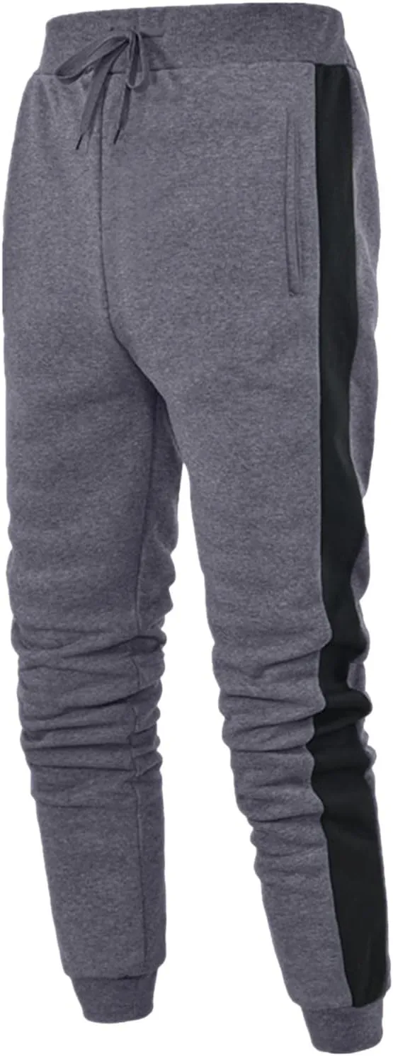 Mens Sweatpants Pants Hiking Ripstop Cargo Pants Relaxed Fit Cargo Pant Men's Drawstring Waist Side Pocket Straight
