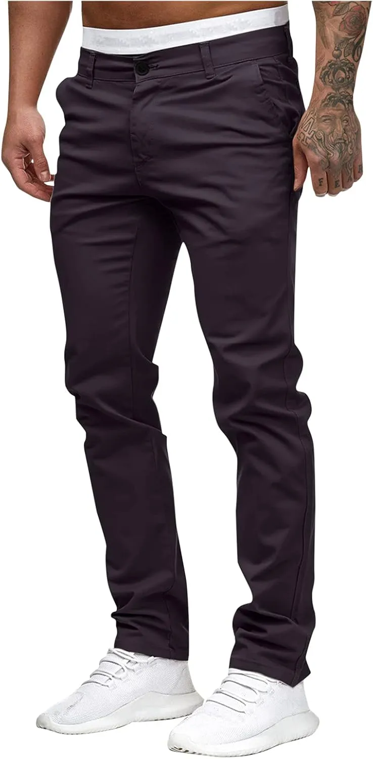 Mens Sweatpants Pants Trousers with Pockets Joggers for Men Trousers Sweatpants for Men Men's Sports Casual Jogging