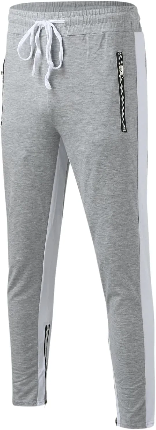 Mens Sweatpants with Pockets Big and Tall Cargo Pants for Men Men's Military Cargo Tactical Pants Lightweight Cotton