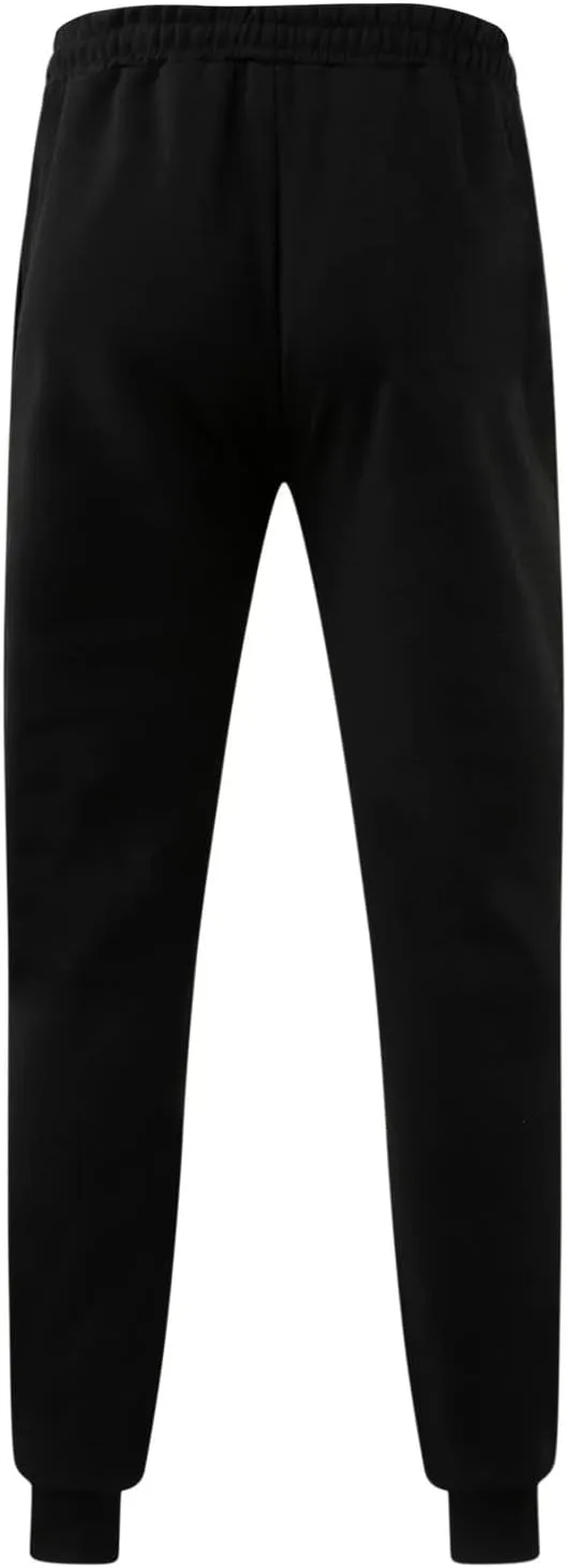 Mens Sweatpants with Pockets Fleece Elastic Bottom Men's Sports Heavyweight Jogger Pants Sweatpants for Men Trousers