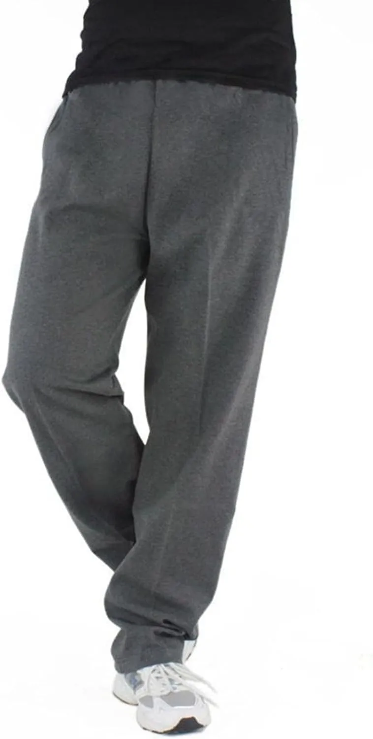 Mens Sweatpants with Pockets Mens Cargo Pants Casual Drawstring Athletic Jogger Sports Outdoor Trousers Mens Active