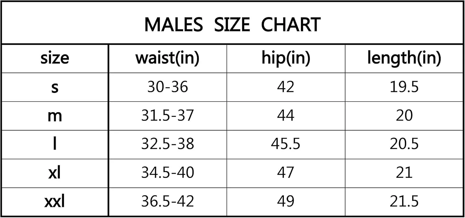 Mens Swim Trunks Board Shorts Lightweight Quick Dry Drawstring Bathing Suits