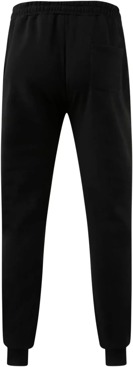Mens Workout Cargo Sweatpants Active Fleece Jogger Pants Regular and Big & Tall Sizes Sweatpants for Men with Pockets