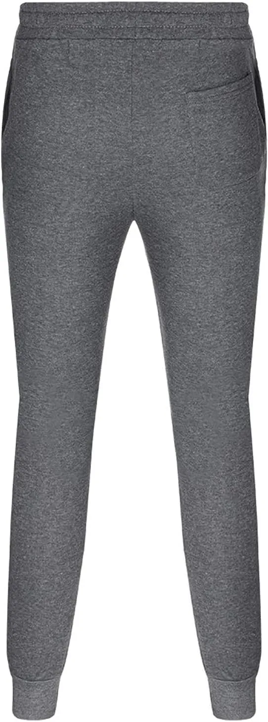 Mens Workout Cargo Sweatpants Mens Cargo Sweatpants Heavyweight Fleece Jogger Pants Drawstring Stretch Sports Trouser