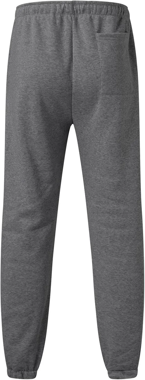 Mens Workout Cargo Sweatpants Ripstop Cargo Pants Lightweight Cotton Jogger Work Pants 6 Pocket Full Outdoor Casual
