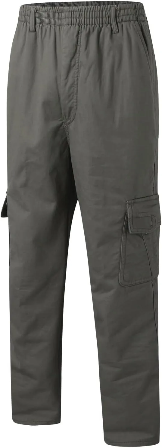 Mens Workout Cargo Sweatpants Yoga Sweatpants Athletic Lounge Pants Loose Drawstring Casual Jersey Pants Joggers for