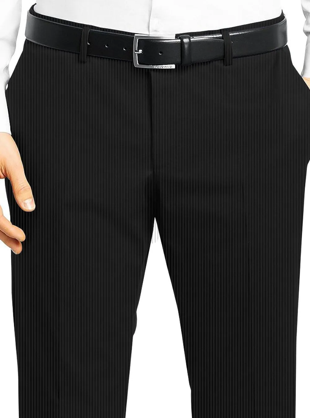 Nicoletti Men's Two Button Stretch Slim Fit Suit Ticket Pocket Jacket with Pant