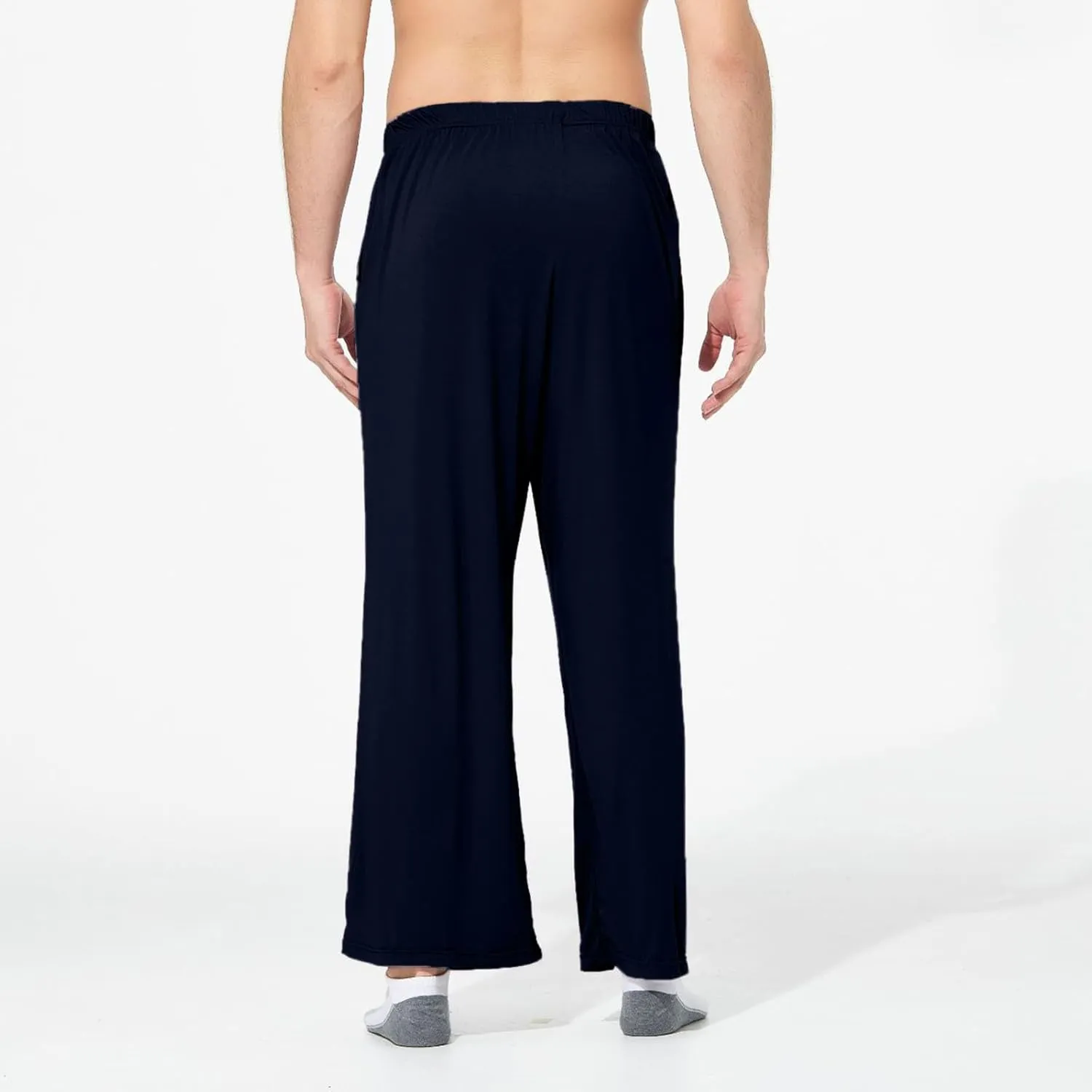 Pajama Pants Women Y2K Striped Elastic High Waist Straight Wide Leg Casual Loose Going Out Pants Bottoms Sleepwear
