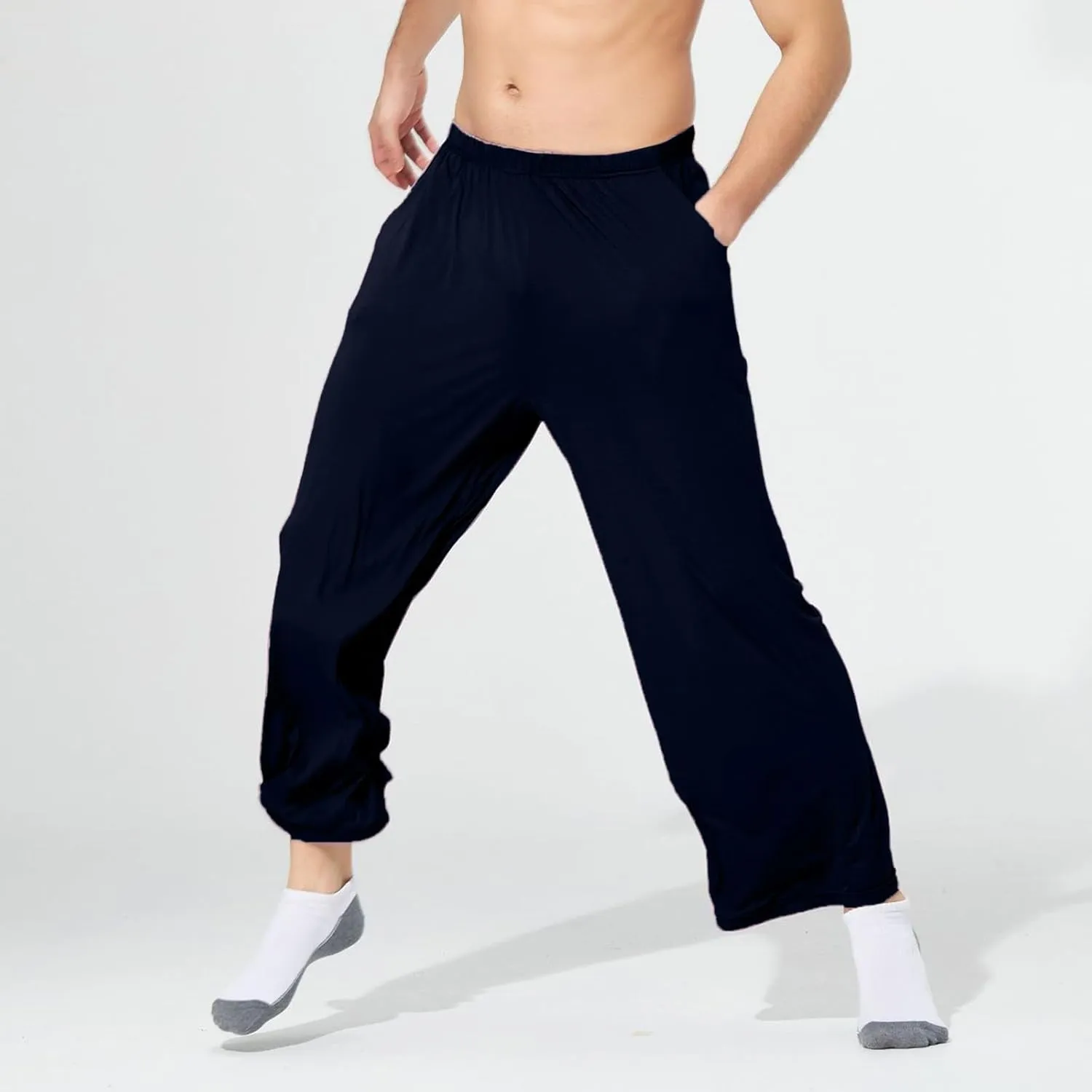 Pajama Pants Women Y2K Striped Elastic High Waist Straight Wide Leg Casual Loose Going Out Pants Bottoms Sleepwear