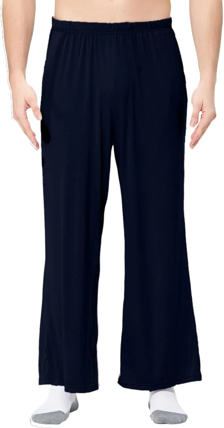 Pajama Pants Women Y2K Striped Elastic High Waist Straight Wide Leg Casual Loose Going Out Pants Bottoms Sleepwear