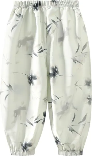 Pants for Girls Fall Summer Graphic Loose Fit Track Athletic Jogger Thin Straight Leg Long Cuff Leg Pants Girl 2025
