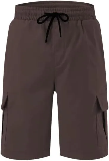 PIDOGYM Men's Classic Cargo Shorts, Waterproof Hiking Shorts Loose Fit Cargo Short with 6 Pockets