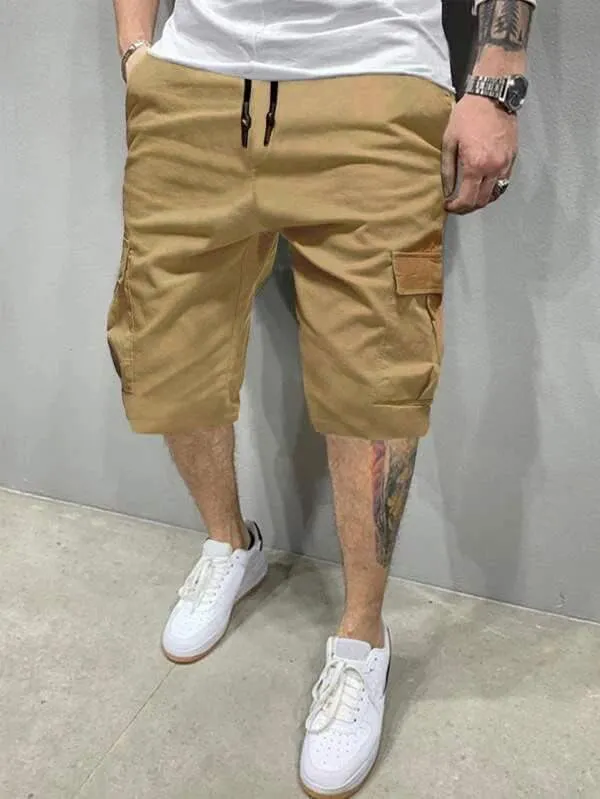 PIDOGYM Men's Classic Cargo Shorts, Waterproof Hiking Shorts Loose Fit Cargo Short with 6 Pockets