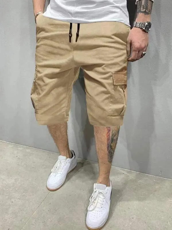 PIDOGYM Men's Classic Cargo Shorts, Waterproof Hiking Shorts Loose Fit Cargo Short with 6 Pockets
