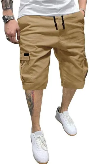PIDOGYM Men's Classic Cargo Shorts, Waterproof Hiking Shorts Loose Fit Cargo Short with 6 Pockets