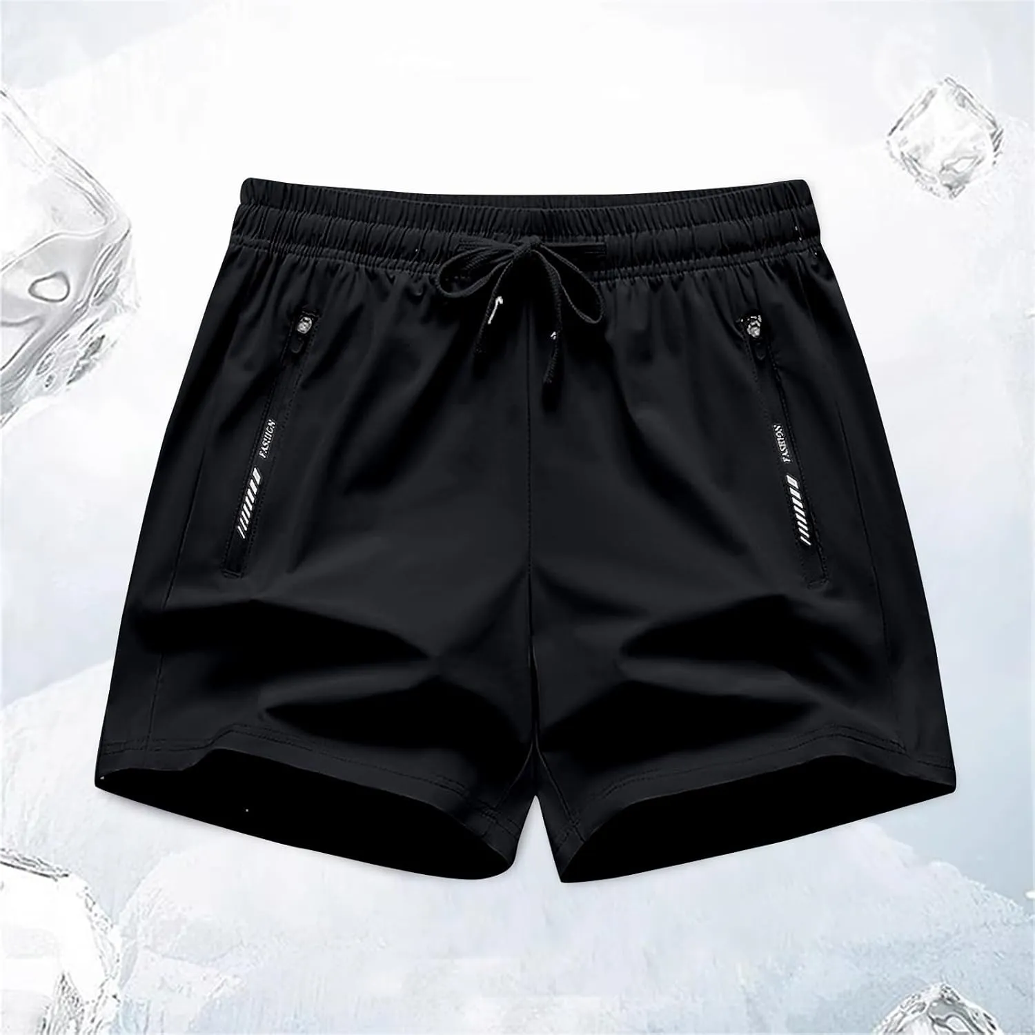 Running Shorts for Women Casual Summer Drawstring Beeswan Stretch Shorts Baggy Quick Dry Hiking Shorts with Pockets