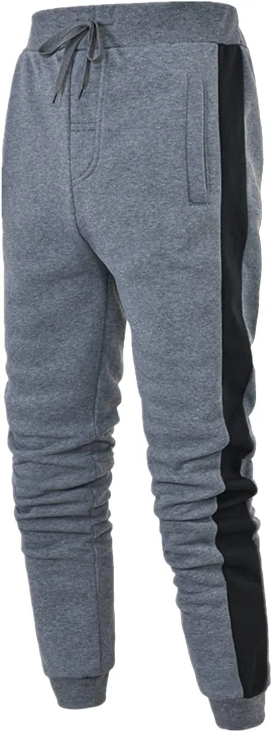 sdbrld Sweatpants For Men Mens Casual Hip Hop Joggers Splice Drawstring Cargo Pants Hiking Outdoor Sweatpants Trousers