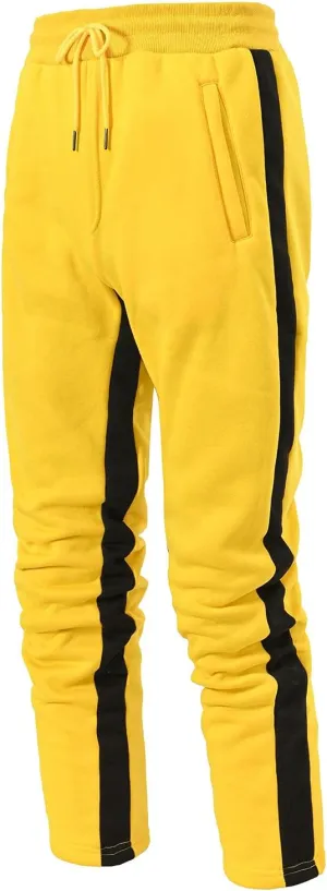 sdbrld Sweatpants For Men Mens Trendy Hip Hop Joggers Splice Drawstring Cargo Pants Hiking Running Sweatpants Trousers