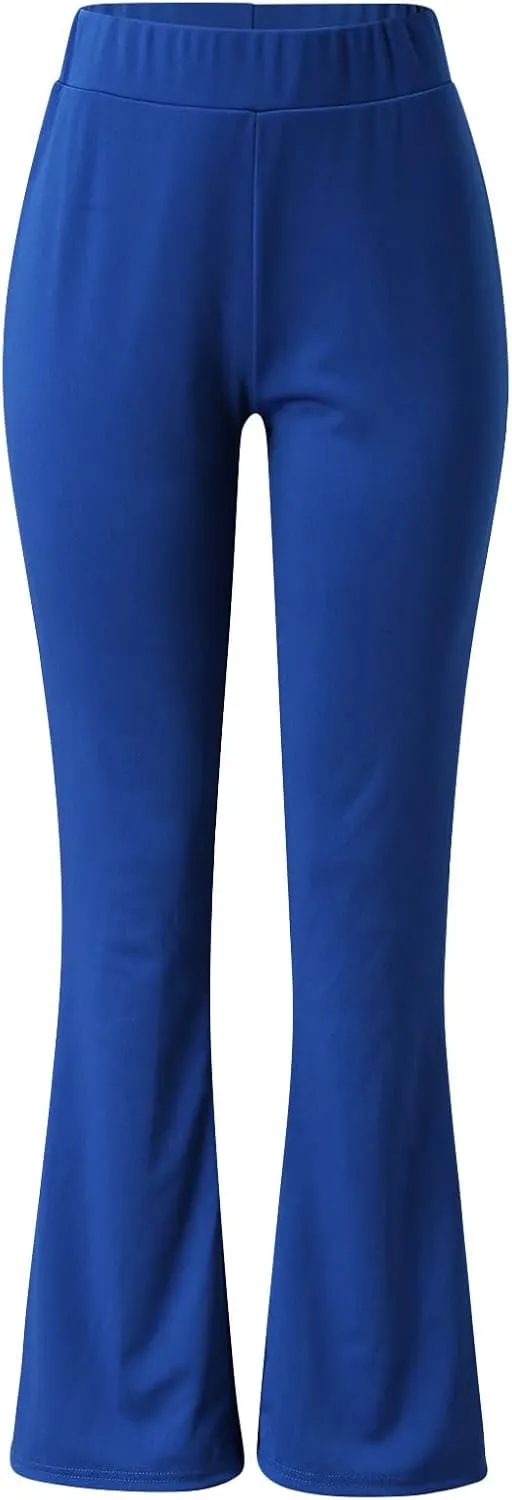 sdbrld Yoga Pants With Pockets For Women High Waist Flare Leggings Workout Crossover Bell Bottom Lounge Leggings for Women