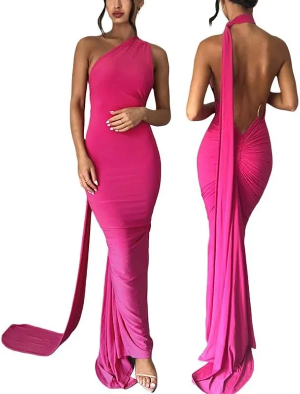 Sexy Tie Dye Print Tank Dress Slim Fit Split Long Dress in Cotton Sleeveless Dress Elegant Night Party Dress Summer Wear