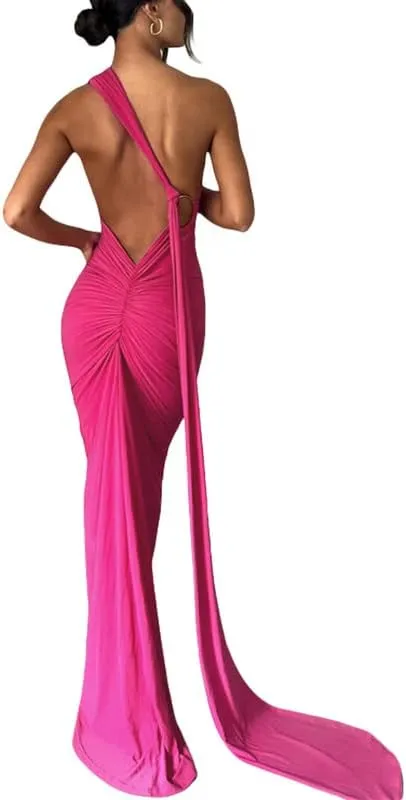Sexy Tie Dye Print Tank Dress Slim Fit Split Long Dress in Cotton Sleeveless Dress Elegant Night Party Dress Summer Wear