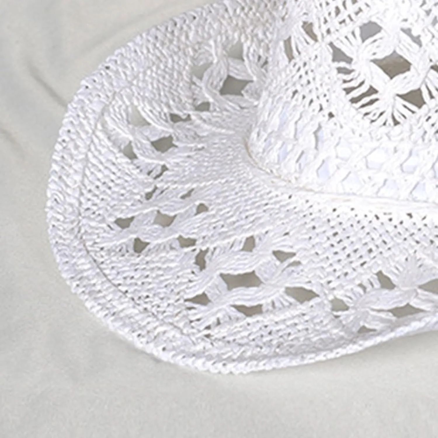 Straw Cowboy Hats Ventilated Hollow Round Foldable Sun Hats for Women Summer Western Cowgirl Beach Hat Photo Prop