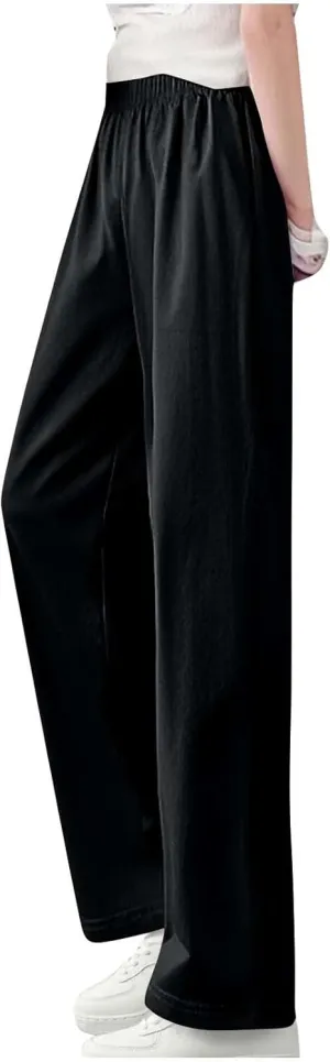 Thin Quick Dry Flared Wide Leg Skirt for Kids Girl Boy Midi Loose Fit Skirt Trousers Pants Child 2025