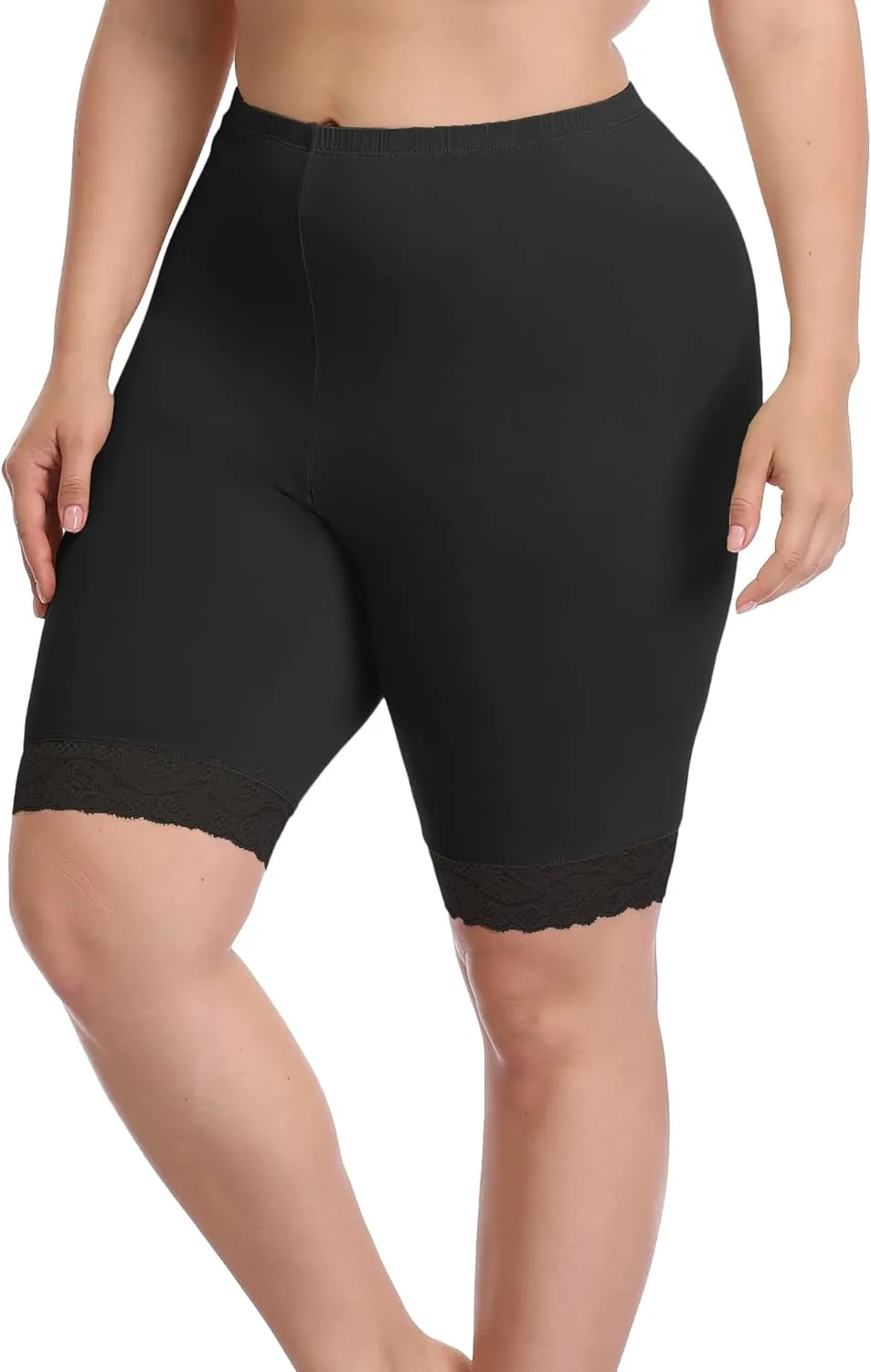 VESHINE Smooth Slip Shorts Yoga Shorts Bike Shorts Spandex Stretch Boyshorts Anti Chafing