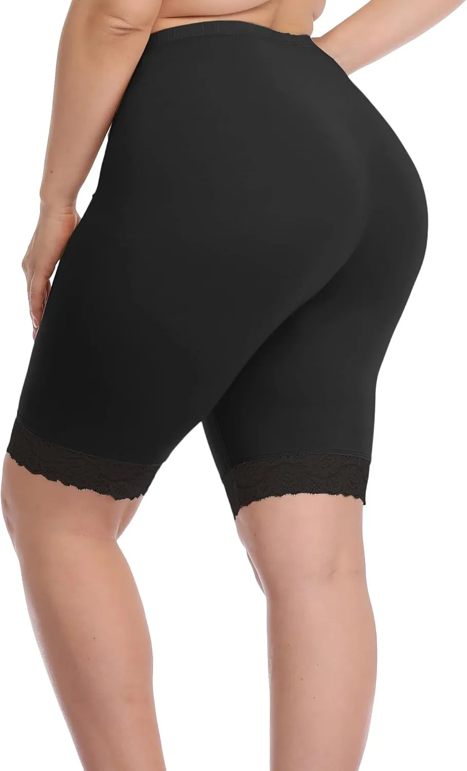 VESHINE Smooth Slip Shorts Yoga Shorts Bike Shorts Spandex Stretch Boyshorts Anti Chafing
