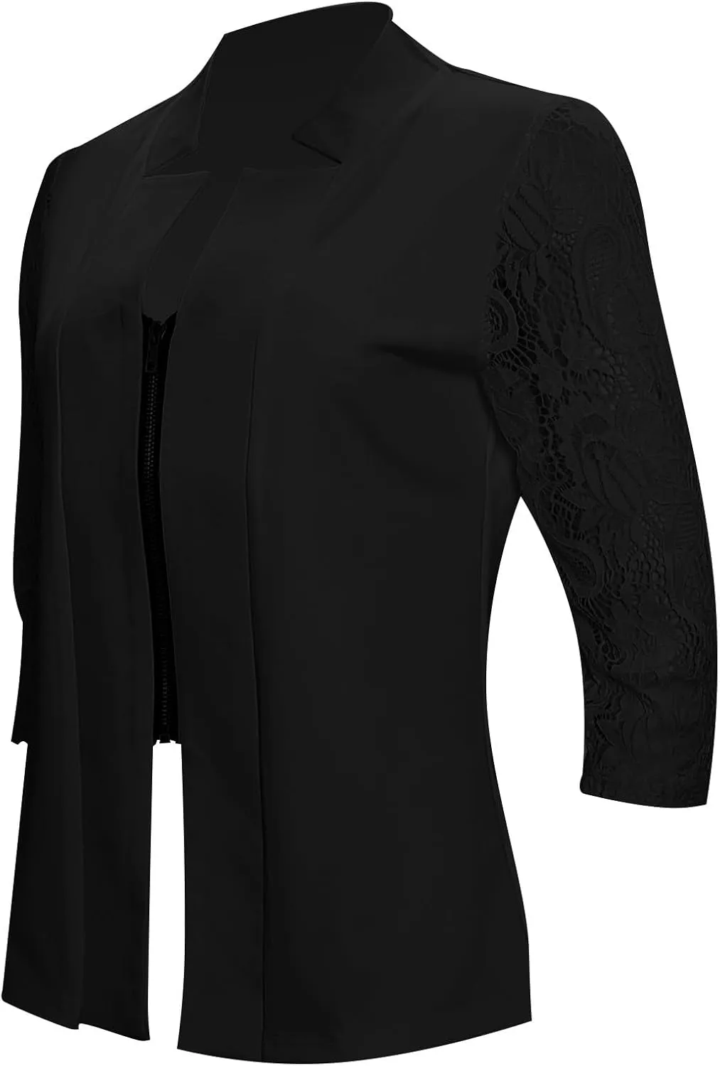 Women's 2024 Fall Casual Blazers Notched Collar Suit Cardigan Ladies Jacket Blazers for Women Business Casual 2024