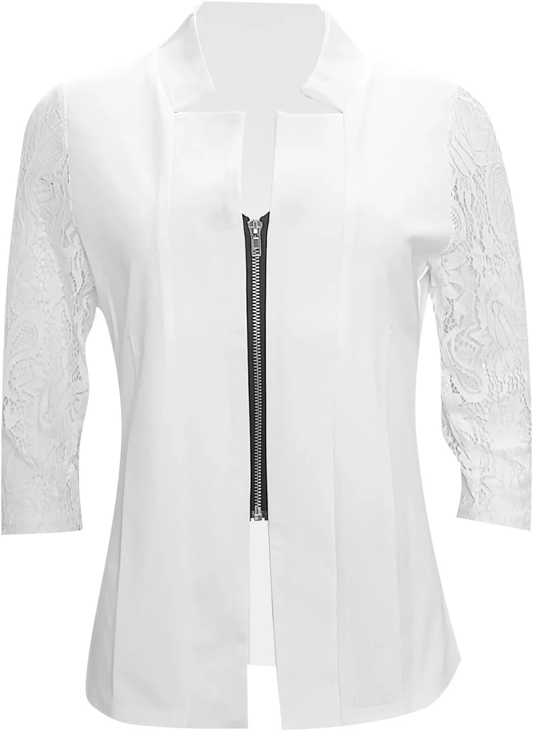 Women's 2024 Fall Casual Blazers Notched Collar Suit Cardigan Ladies Jacket Blazers for Women Business Casual 2024