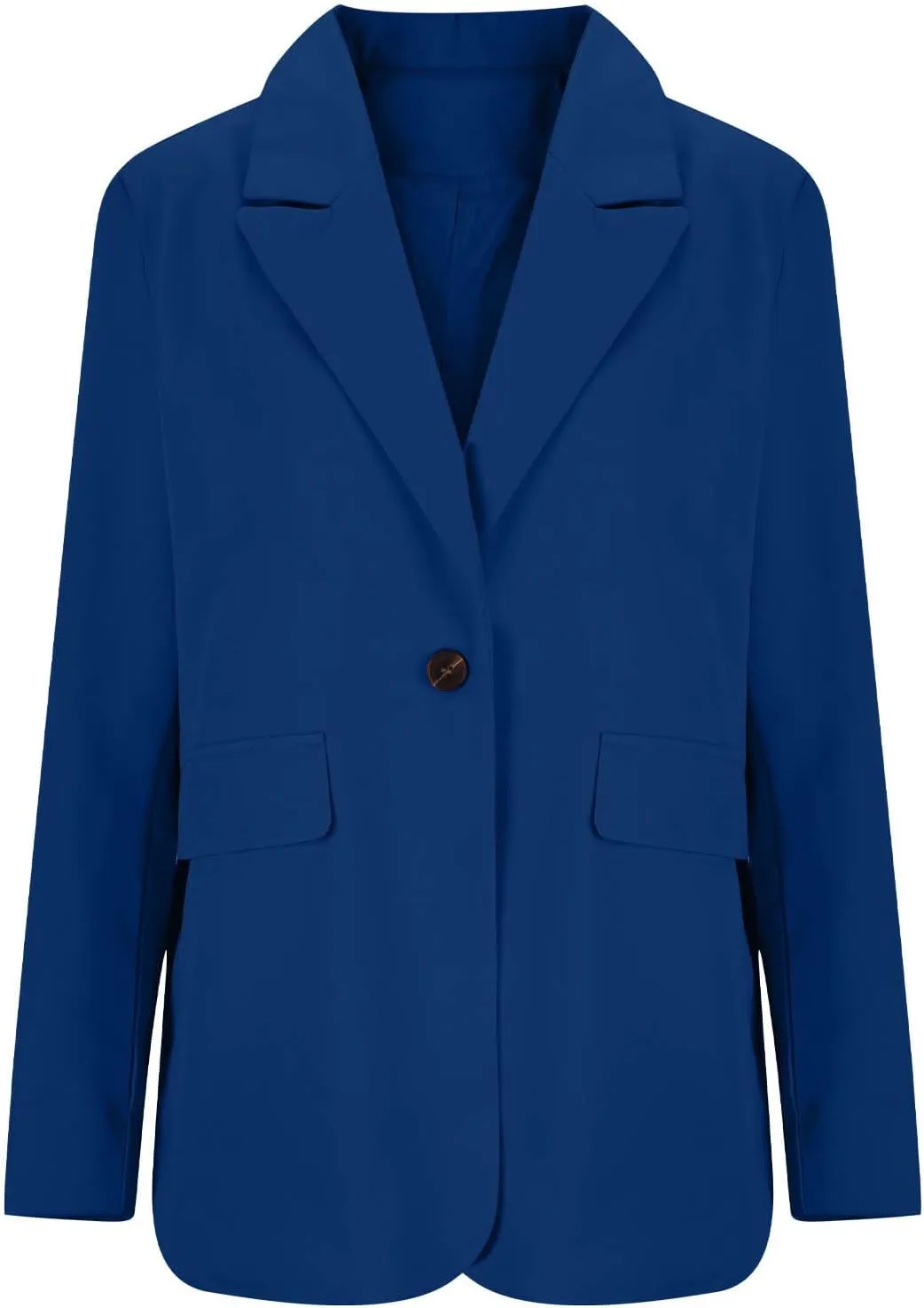 Women's Business Casual Long Sleeve Lapel Blazer