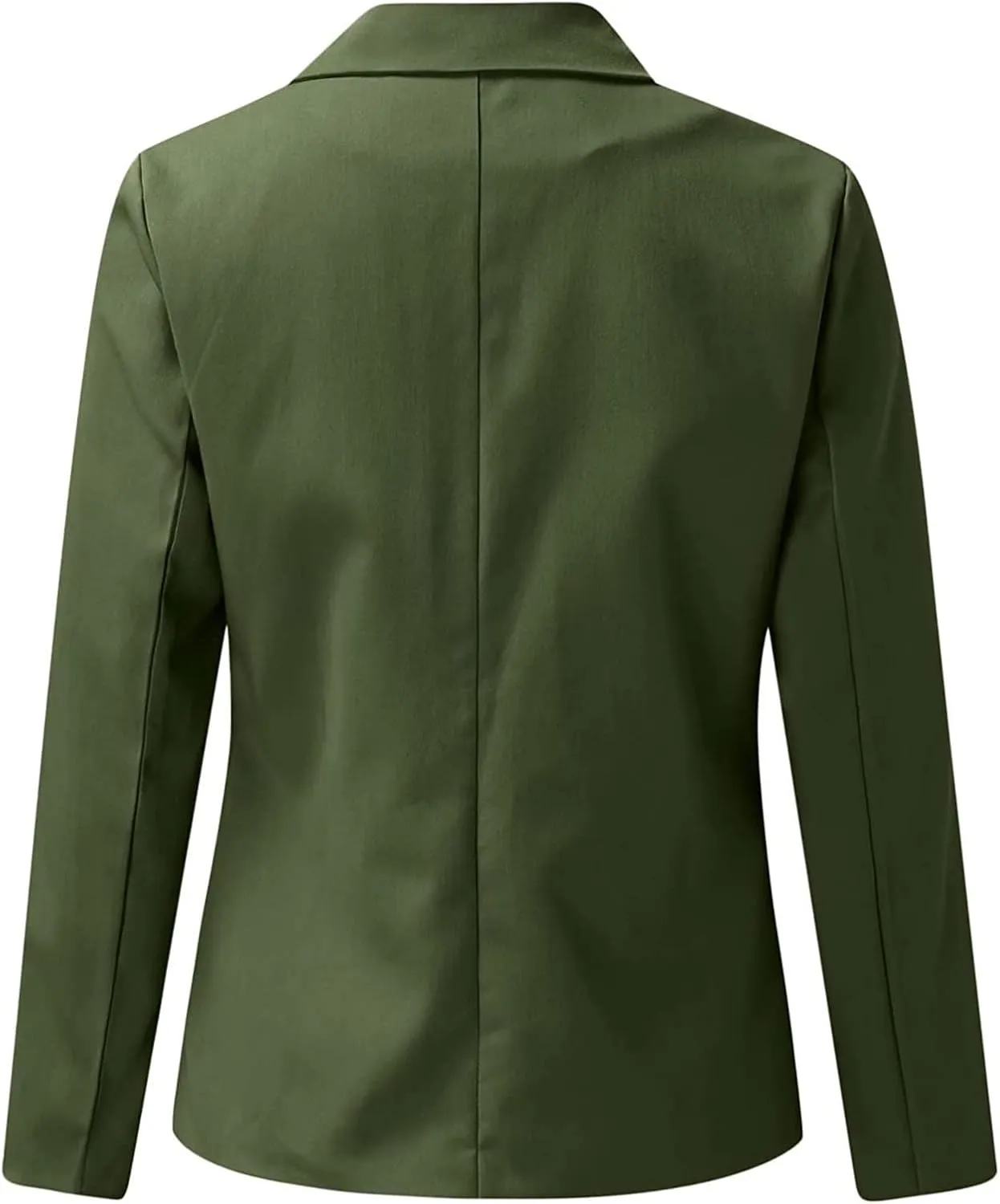 Women's Casual Blazer Casual Lapel Open Front Long Sleeve Work Office Suit Jacket Coat Blazer Dress