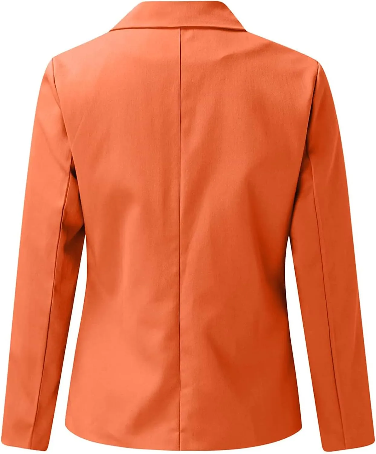 Women's Casual Blazer Casual Lapel Open Front Long Sleeve Work Office Suit Jacket Coat Blazer Dress