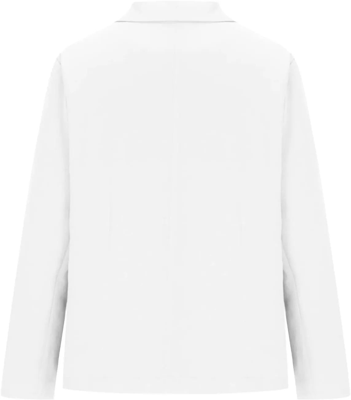 Womens Casual Blazers Lapel Neck Ruched 3/4 Sleeve Lightweight Slim Fit Jackets Casual Outfits Wear to Business Work