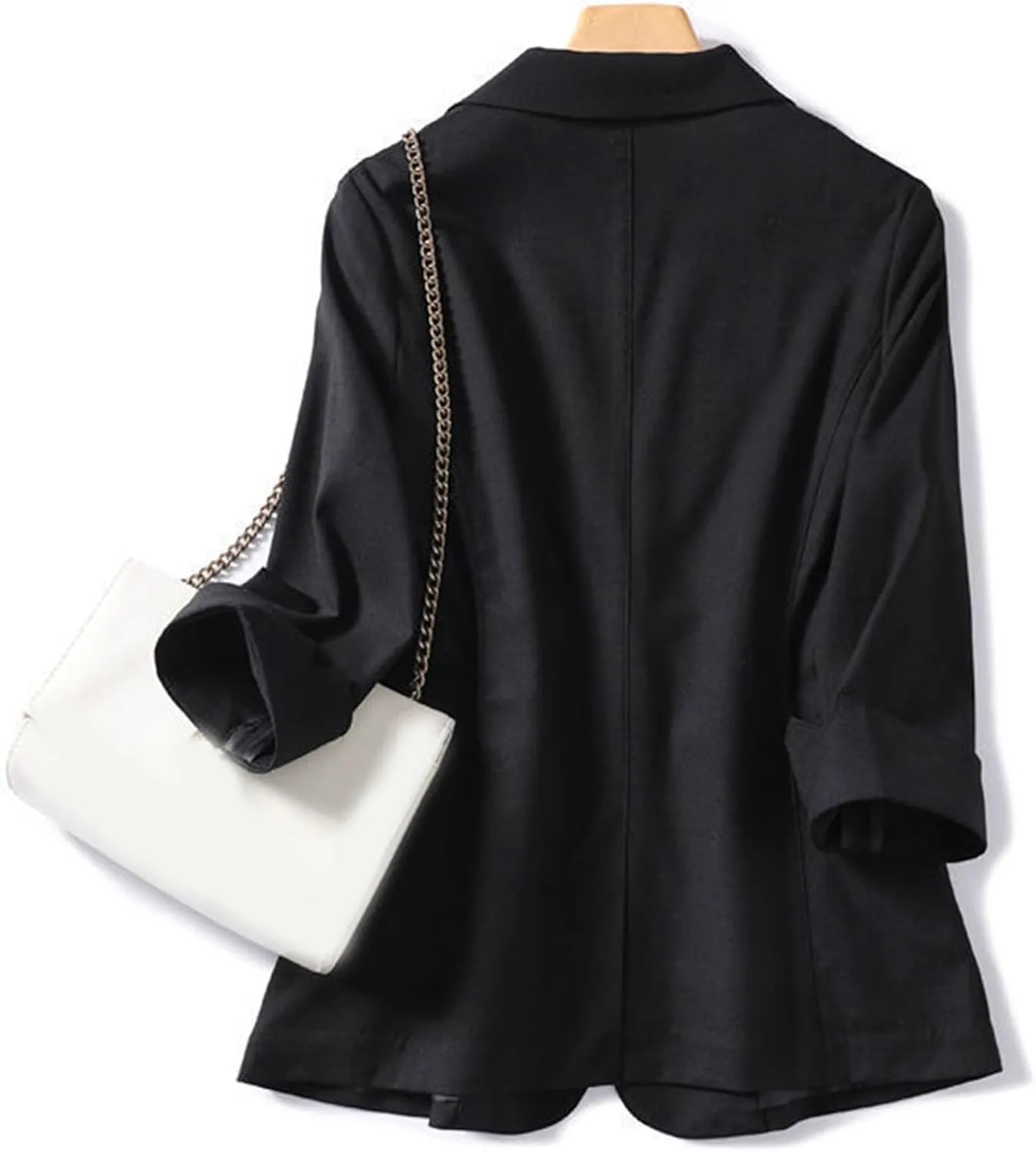 Womens Casual Blazers Long Sleeve Blazer Open Front Cardigan Jacket Work Office Blazer Elegant Casual Work Jacket
