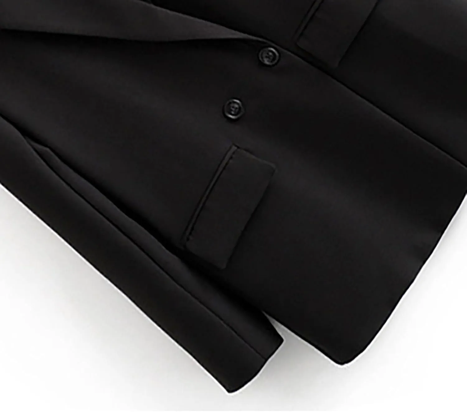 Womens Casual Boyfriend Oversized Shoulder Pads Blazer Button Down Long Sleeve Lapel Work Office Casual Blazer Jacket