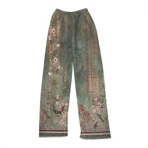 Womens Christmas Pajamas Pants Plus Size Plush Pajama Pants Soft Fuzzy Bottoms Cozy Pj Fleece Lounge Pants Sleepwear