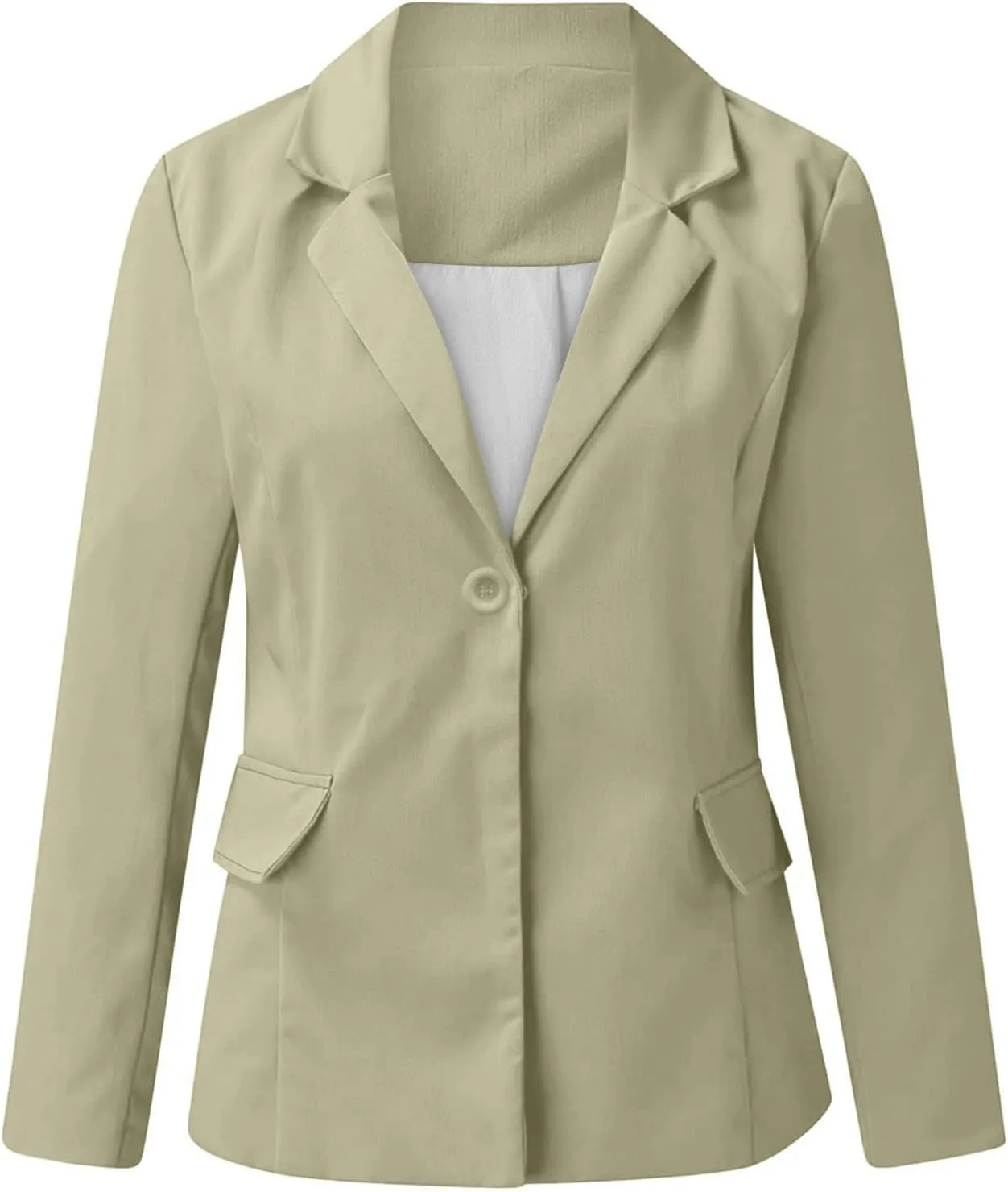 Women's Fall Fashion 2024 Casual Blazers Long Sleeve Open Front Work Office Suit Jackets Blazer with Pockets
